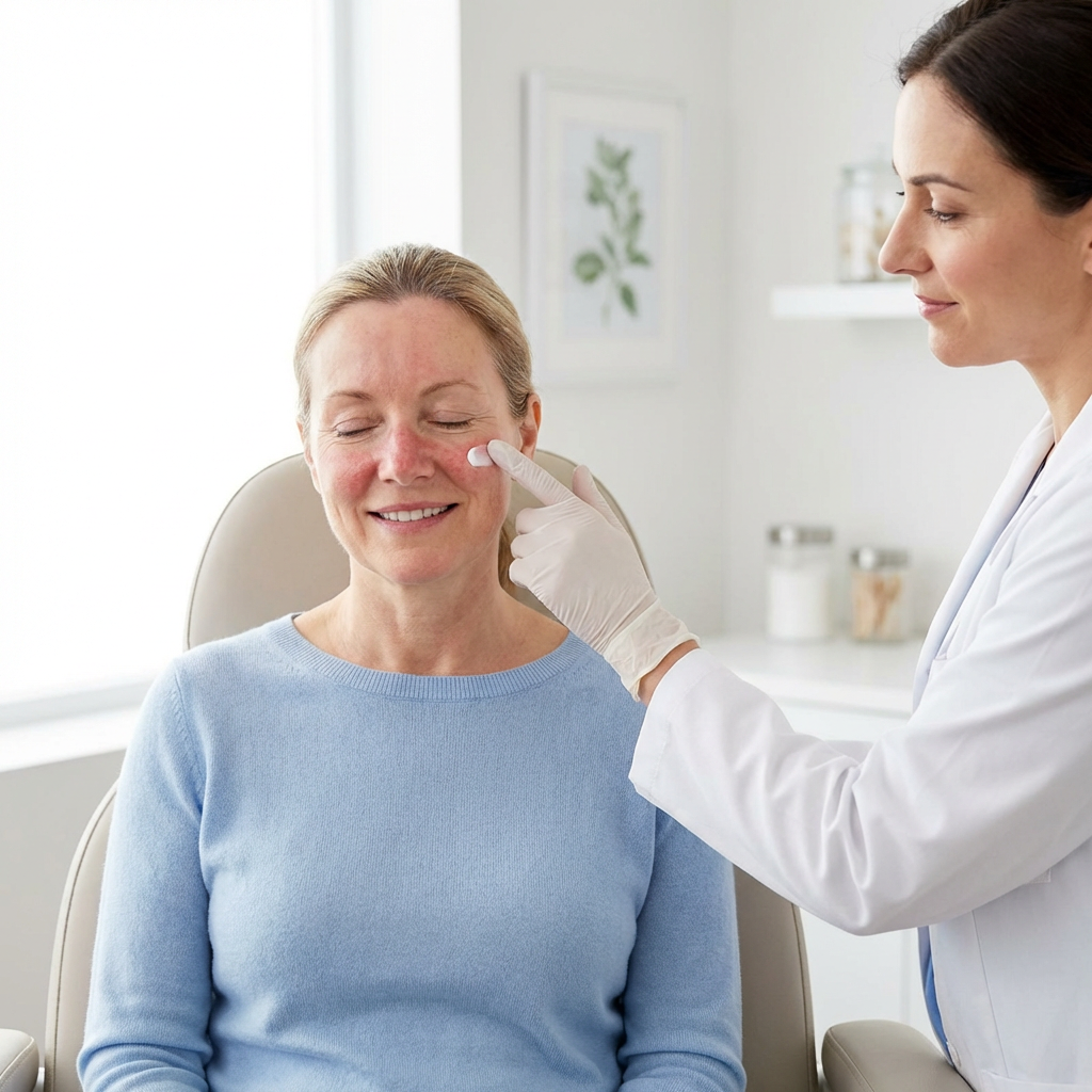 Rosacea skin treatment